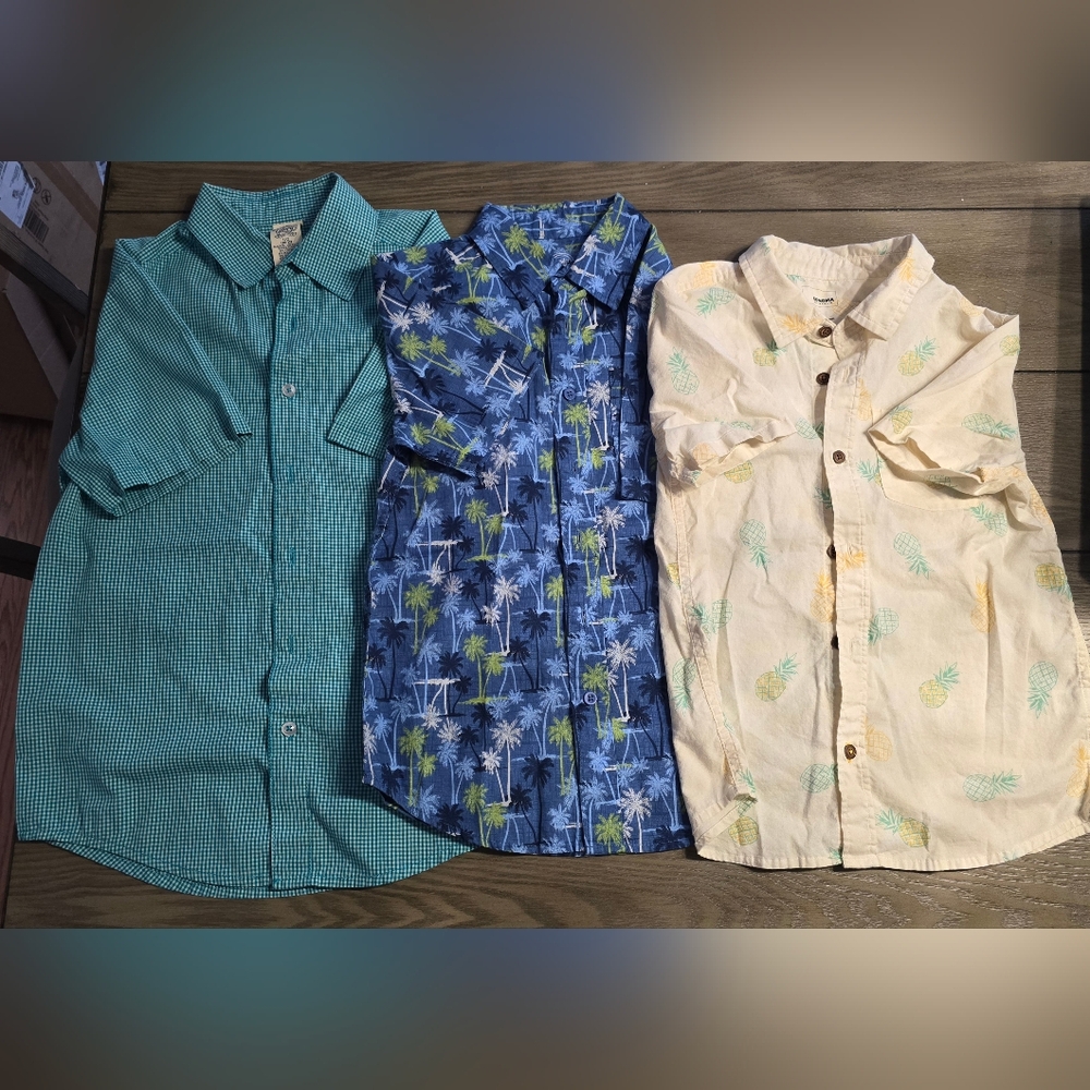 3 piece Bundle Boys M/L 8/10 shirts